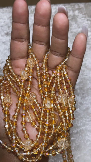 Success is Me (Citrine Crystal Filled)