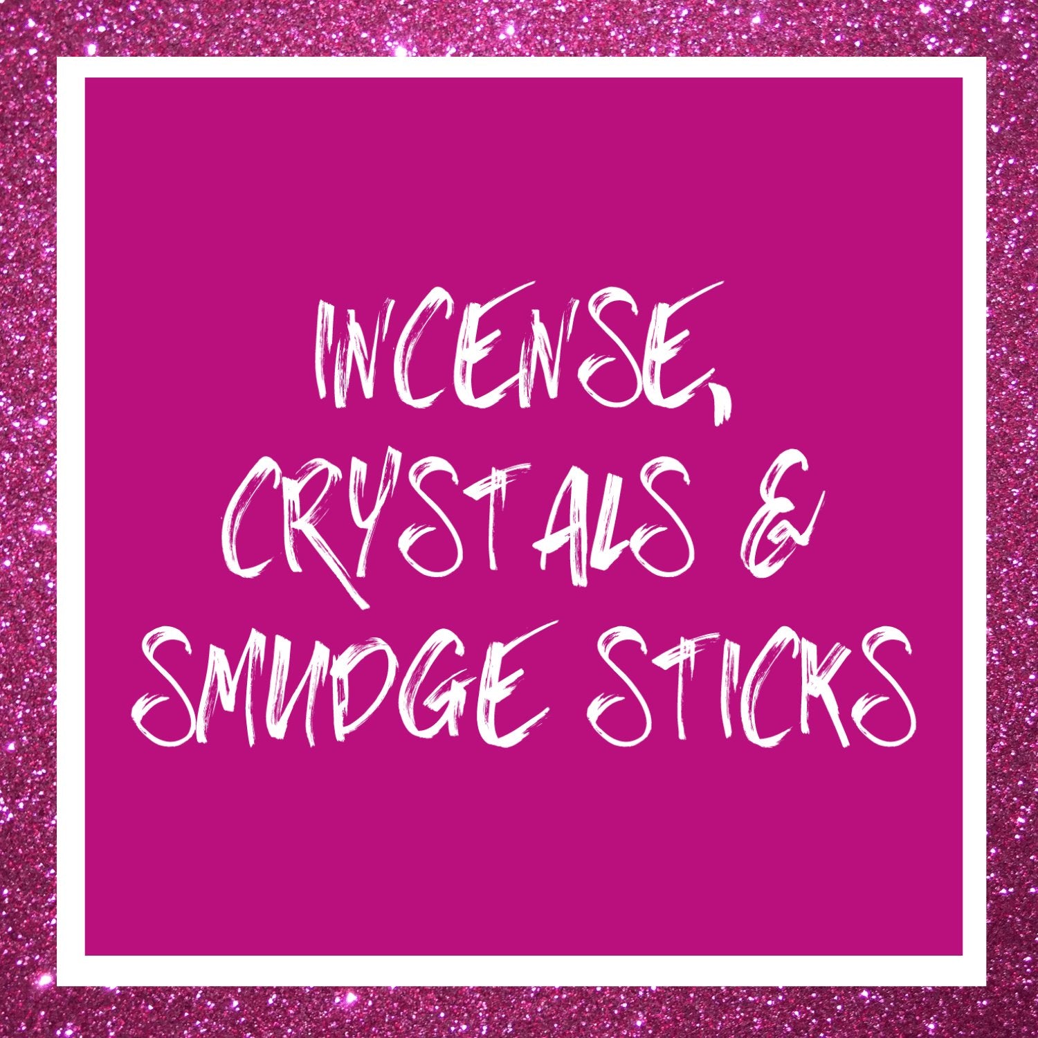 Incense, Crystals & Smudge Sticks