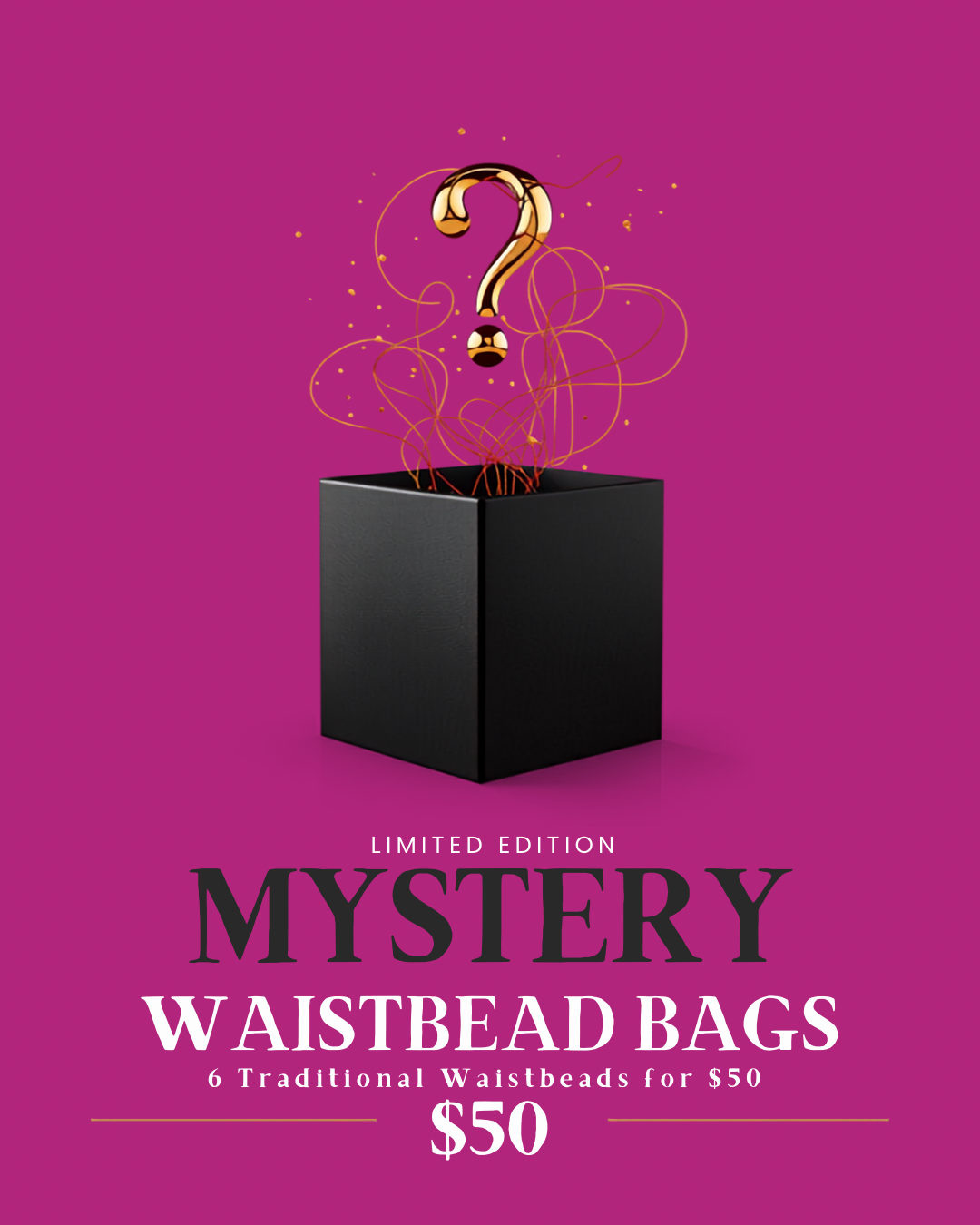 LIMITED EDITION MYSTERY WAISTBEAD BAGS