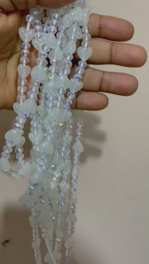 Ice Queen (Clear Quartz Filled) Glow in Dark