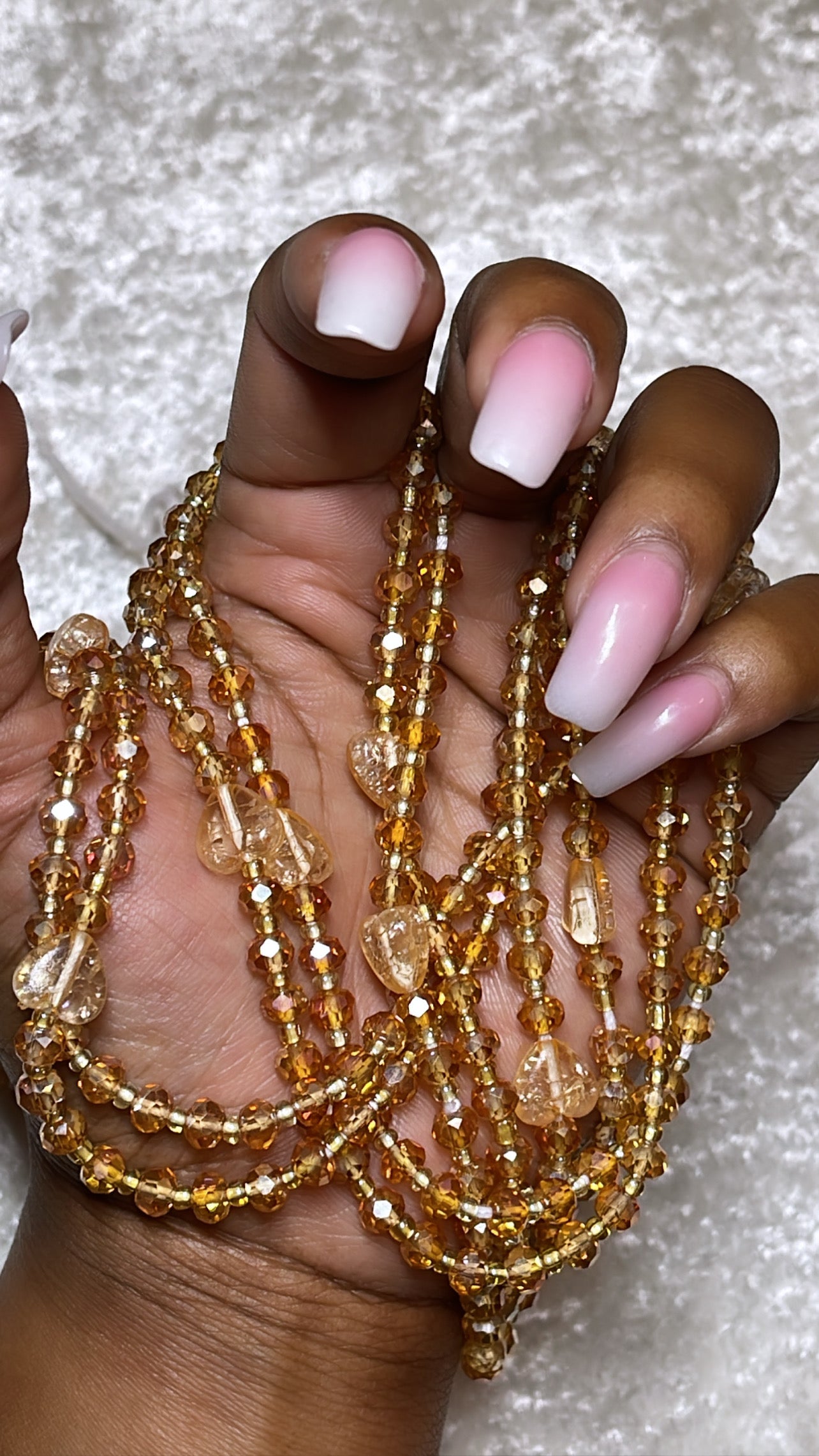 Success is Me (Citrine Crystal Filled)