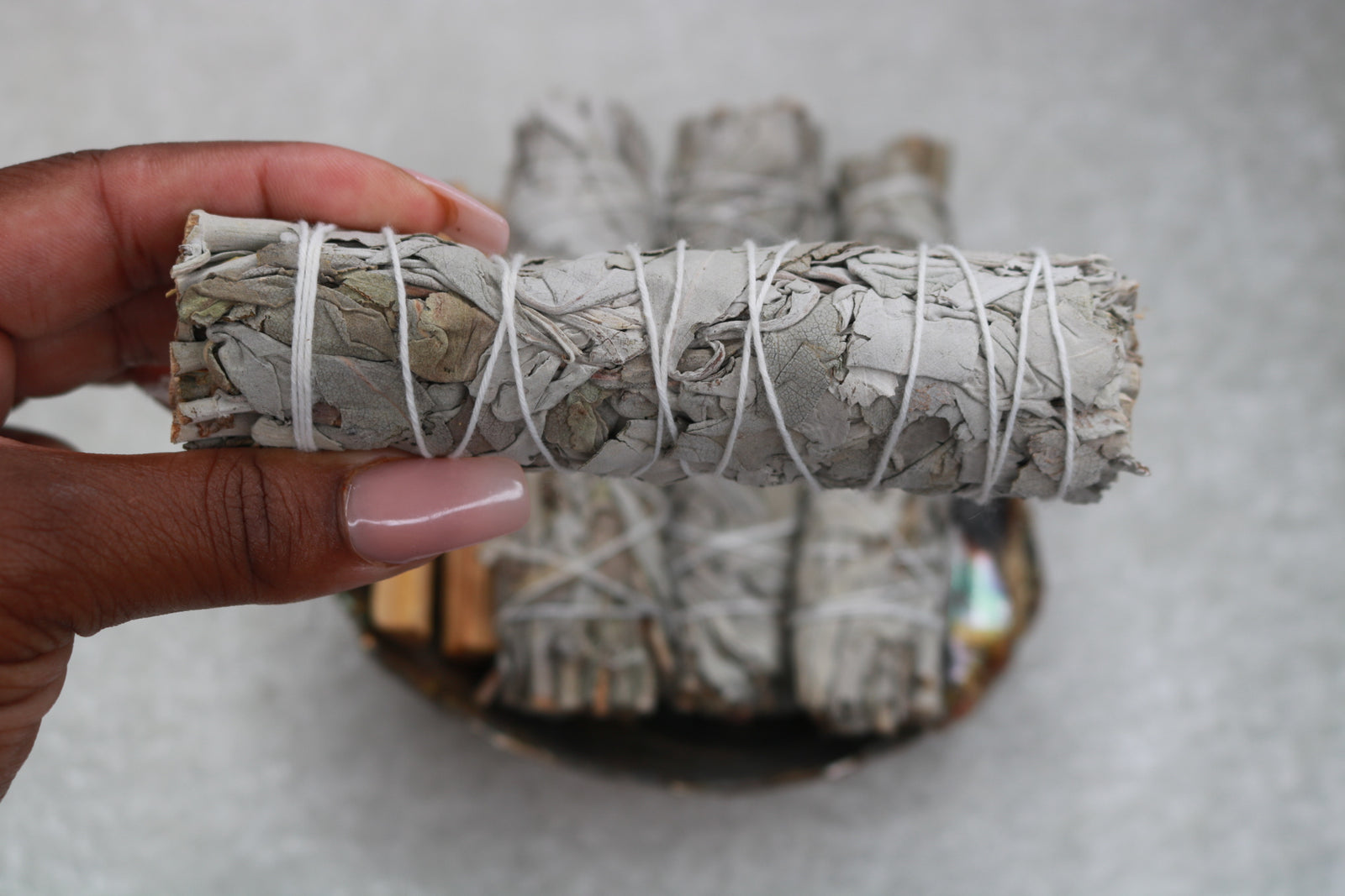 White Sage Incense Smudge Stick 5”