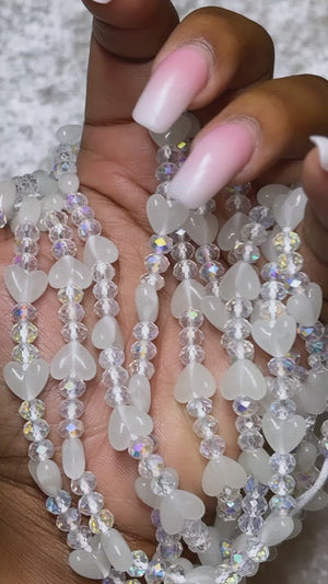 Ice Queen (Clear Quartz Filled) Glow in Dark